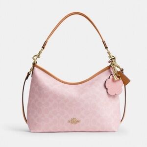 Coach Laurel Shoulder Bag (Style CEL12) — Powder Pink